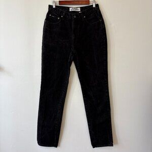 Vintage Express Bleus Black Jeans Womens 11/12L Long Straight Leg